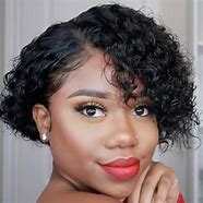 Image result for Medium Curly Wigs for Black Women