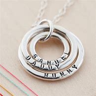 Image result for Necklace with Children's Names