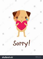 Image result for Sorry Dog Face