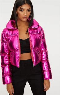 Image result for Pink Metallic Jacket