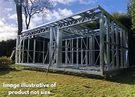 Image result for Steel Frame Garden Room