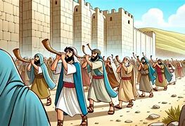 Image result for Jericho Walls Bible Story