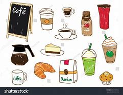 Image result for Food and Drinks in Cafe