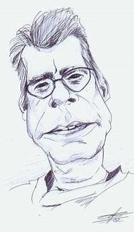 Image result for Stephen King Cartoon