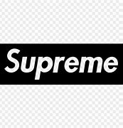 Image result for Supreme Logo No Background