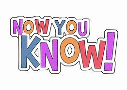 Image result for The More You Know Logo.png