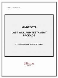 Image result for Minnesota Will Form