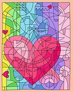 Image result for Mosaic Heart Art