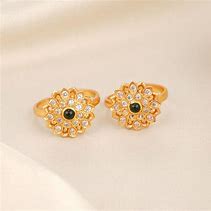 Image result for gold toe rings set