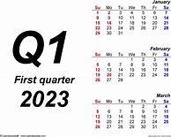 Image result for 4th Quarter Calendar