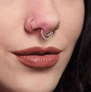 Image result for Cute Septum Piercing Nose