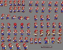 Image result for Mario 3D Sprite Sheet