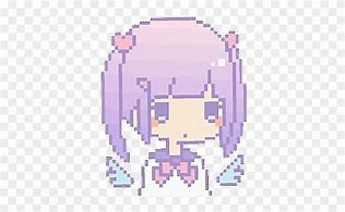 Image result for Cute Anime Girl Pixel