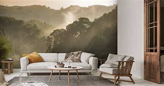 Image result for Misty Forest Wall Mural