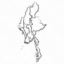 Image result for Myanmar Map Illustration