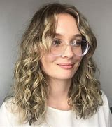 Image result for Curly Hair Curtain Bangs Before After