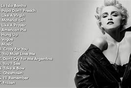 Image result for Madonna the Singer