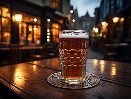 Image result for Image of Warm Beer in UK Pub