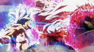 Image result for Mastered UI Goku vs Jiren