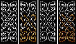 Image result for Celtic Bead Loom Patterns