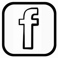 Image result for Facebook Icon Black White