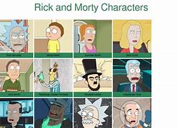 Image result for Rick and Morty All Characters Names