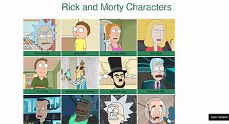 Image result for Rick and Morty All Characters Names