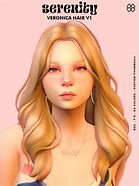 Image result for Cute Sims Hair CC