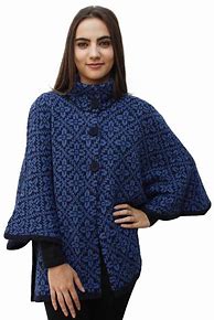 Image result for Poncho Coat