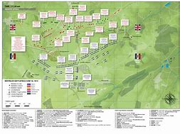 Image result for Battle of Waterloo Divisions