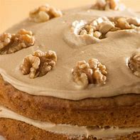 Image result for Classic Coffee and Walnut Cake