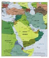 Image result for Middle East Asia Political Map