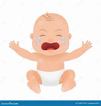 Image result for cute cartoon baby boy crying