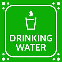 Image result for Drinking Water Sign Board