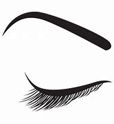 Image result for Eyelash Drawing Side View