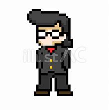 Image result for Pixel Art Bad Guy