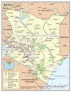 Image result for Large Map of Kenya