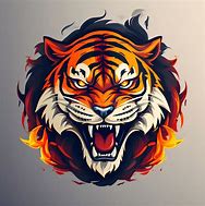 Image result for Tiger Logo Full Side View