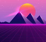 Image result for Retro Sci-Fi Landscape Art