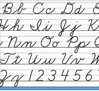 Image result for Capital Cursive Alphabet Chart