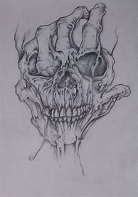 Image result for Drawings of Evil Skulls