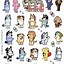 Image result for Bluey Stickers