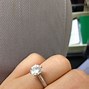 Image result for 1 Carat Engagement Ring On Finger