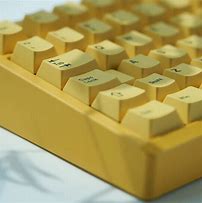 Image result for Yellow and Black Keycaps