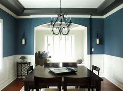 Image result for Blue Gray Dining Room