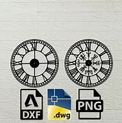 Image result for Tools Clock DXF