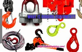 Image result for Rope Rigging Equipment