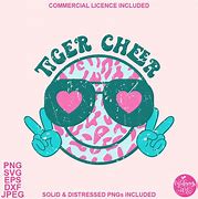 Image result for Tiger Cheer SVG