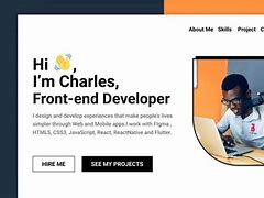 Image result for Landing Page Portfolio Template Free