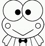 Image result for Keroppi Black and White